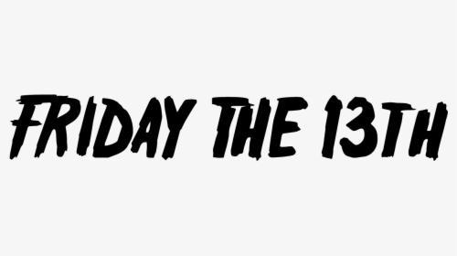 Friday The 13th Font Download - Friday The 13th Title Png, Transparent Png, Transparent PNG