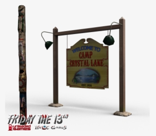 Camp Crystal Lake Transparent, HD Png Download, Transparent PNG
