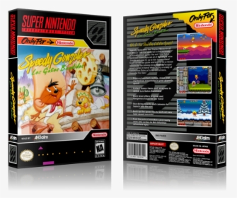 Speedy Gonzales Replacement Nintendo Snes Game Case - Secret Of Mana 2 Cover, HD Png Download, Transparent PNG