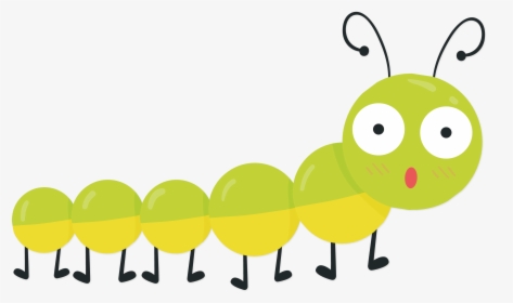 Caterpillar Clipart Vector - Spring Bug Clip Art, HD Png Download, Transparent PNG