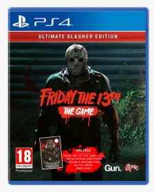Ps4 Friday The 13th Ultimate Slasher Edition, HD Png Download, Transparent PNG