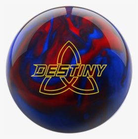 Ebonite Destiny Pearl Black/red/blue Bowling Ball, HD Png Download, Transparent PNG