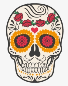 Mexican Skull Png, Transparent Png, Transparent PNG