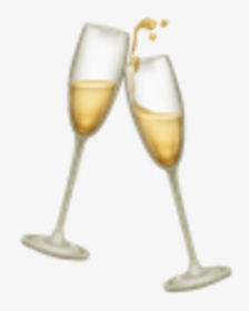 Clinking Glasses H - Champagne Glasses Clinking Png, Transparent Png, Transparent PNG