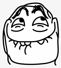 Drawn Face Meme - Funny Meme Face Png, Transparent Png, Transparent PNG