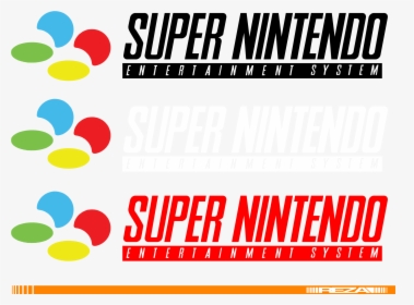 Snes Color Logos - Super Nintendo Entertainment System Logo, HD Png Download, Transparent PNG