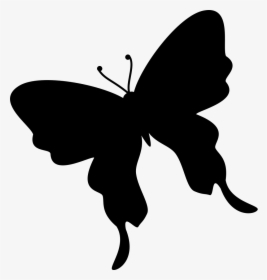 Butterfly Insect Silhouette Moth - Silueta Mariposa Sin Fondo, HD Png Download, Transparent PNG