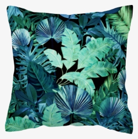 Tropical Leaf Dark - Cushion, HD Png Download, Transparent PNG