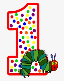 1st Birthday Hungry Caterpillar - Hungry Caterpillar Svg, HD Png Download, Transparent PNG