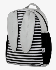 Grey Bunny Ears & Stripes Backpack - Handbag, HD Png Download, Transparent PNG