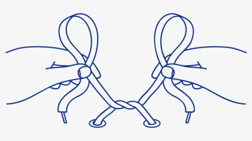 Bunny Ears - Bunny Ears Loop For Tying Shoelaces, HD Png Download, Transparent PNG