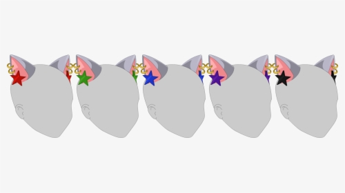 Kitty Ears Png, Transparent Png, Transparent PNG