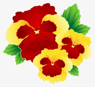 Red And Yellow Flowers Png , Png Download - Red And Yellow Flowers Png, Transparent Png, Transparent PNG