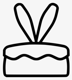Cake Bunny Ears Rabbit Dessert, HD Png Download, Transparent PNG