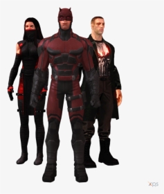 Superhero,fictional Character,action - Daredevil Season 4 Costume, HD Png Download, Transparent PNG