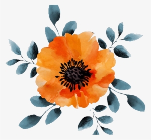 Yellow Flowers, Yellow, Watercolor, Flowers Png And - Yellow Watercolor Flowers Png, Transparent Png, Transparent PNG