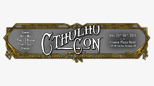 Cthulhu Con, HD Png Download, Transparent PNG