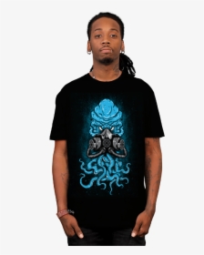 Toxic Cthulhu - Vintage T Shirt Outfit Men, HD Png Download, Transparent PNG
