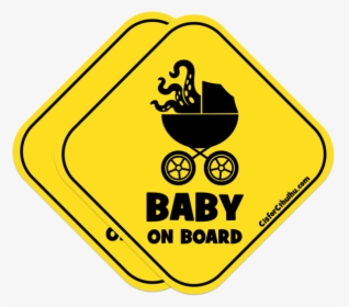 C Is For Cthulhu Baby On Board Stickers - Cthulhu Baby On Board, HD Png Download, Transparent PNG