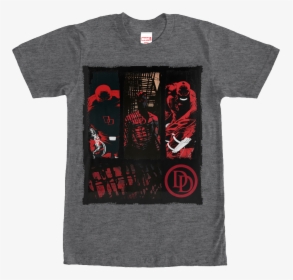 Darkness Collage Daredevil T-shirt - Para Estampar La Luna, HD Png Download, Transparent PNG