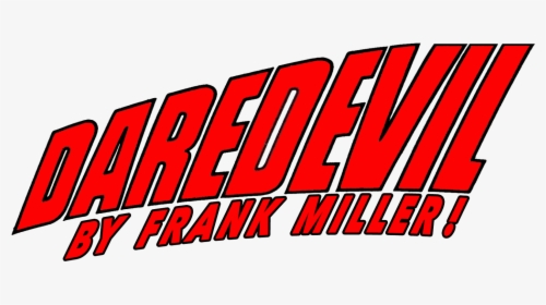 Daredevil Logo Png - Frank Miller's Daredevil Logo, Transparent Png, Transparent PNG