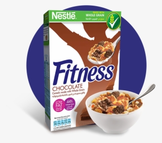 Transparent Granola Clipart - Nestle Fitness Chocolate Cereal, HD Png Download, Transparent PNG