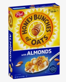 Ha-100 Rte Hbo W/almonds Product Box - Honey Bunches Almonds, HD Png Download, Transparent PNG