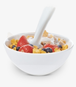 Bowl Of Cereal - Cereal, HD Png Download, Transparent PNG