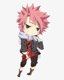 Natsu Dragneel Chibi Fairy Tail, HD Png Download, Transparent PNG