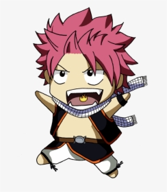 Natsu Dragneel, This Is A Cute Tiny Version Of Natsu - Anime Chibi Fairy Tail, HD Png Download, Transparent PNG