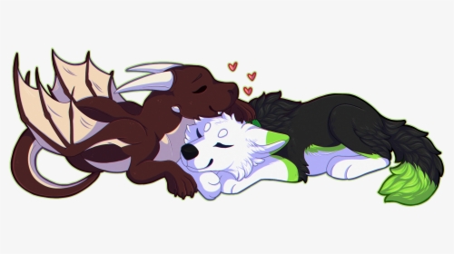 Valentines Day Commission By Natsu & Littlecoyote - Cartoon, HD Png Download, Transparent PNG