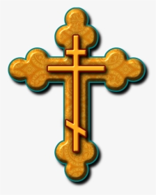 Cross Clip Three - Clipart Greek Orthodox Cross, HD Png Download, Transparent PNG