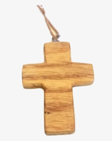 Religious Handcarved Hanging Wooden Cross - Locket, HD Png Download, Transparent PNG