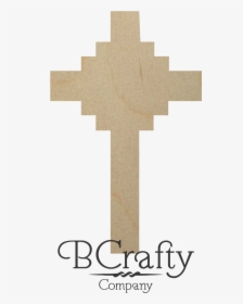Unfinished Wooden Cross Cutouts - Crucifixo De São Bento Colar, HD Png Download, Transparent PNG