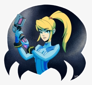 Transparent Samus Aran Png - Cartoon, Png Download, Transparent PNG
