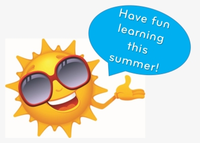 Cartoon Sun With Sunglasses - Summer Transparent Sun Png, Png Download, Transparent PNG
