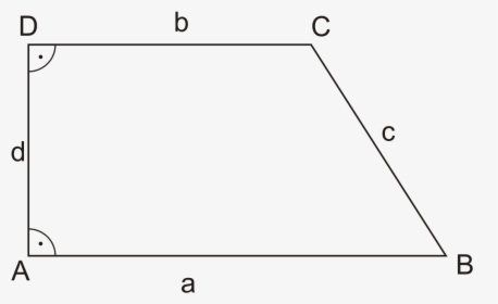 Trapezoid With A Right Angle, HD Png Download, Transparent PNG