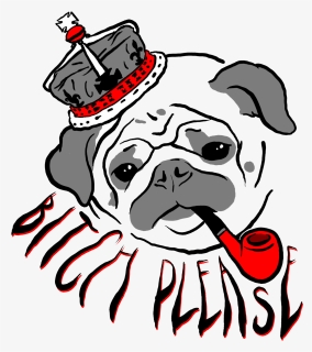 Pug Life Transparent Background - Portable Network Graphics, HD Png Download, Transparent PNG