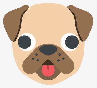 Pug Emoji, HD Png Download, Transparent PNG