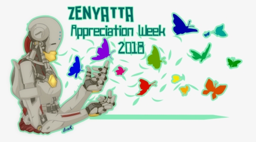 Hello So, I Thought Zenyatta Deserved A Week Of Appreciation, - Illustration, HD Png Download, Transparent PNG