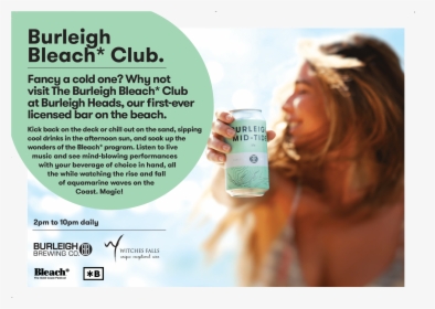Burleigh Bleach Club Event, HD Png Download, Transparent PNG
