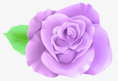 Transparent Purple Rose Png - Flower Single Rose Png, Png Download, Transparent PNG