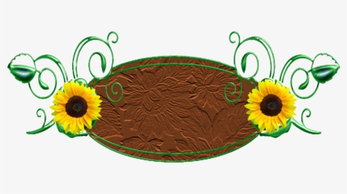 Transparent Sunflower Border Clipart - Sunflowers Png, Png Download, Transparent PNG