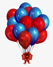 Graphic Free Download Blue Red Clip Art - Blue And Red Balloons Png, Transparent Png, Transparent PNG