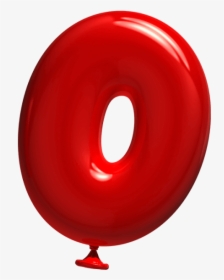 Red Balloons Font - Balloon, HD Png Download, Transparent PNG