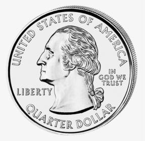 Coin 50 State Quarters Connecticut Silver - Quarter With No Background, HD Png Download, Transparent PNG