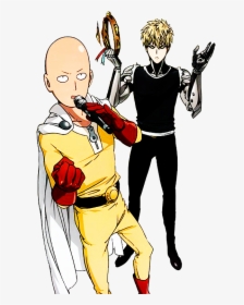 “ Transparent Saitama And Genos Made By Me From The - One Punch Man Saitama And Genos Png, Png Download, Transparent PNG