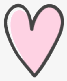 Hand Drawn Heart - Transparent Background Hand Drawn Heart Png, Png ...