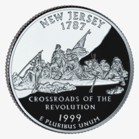 Quarter Dollar 1999 New Jersey, HD Png Download, Transparent PNG