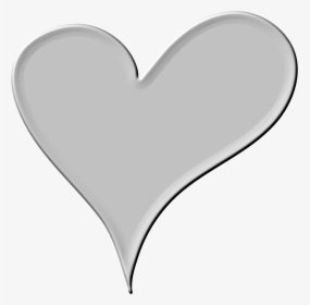 Heart In White - Heart, HD Png Download, Transparent PNG